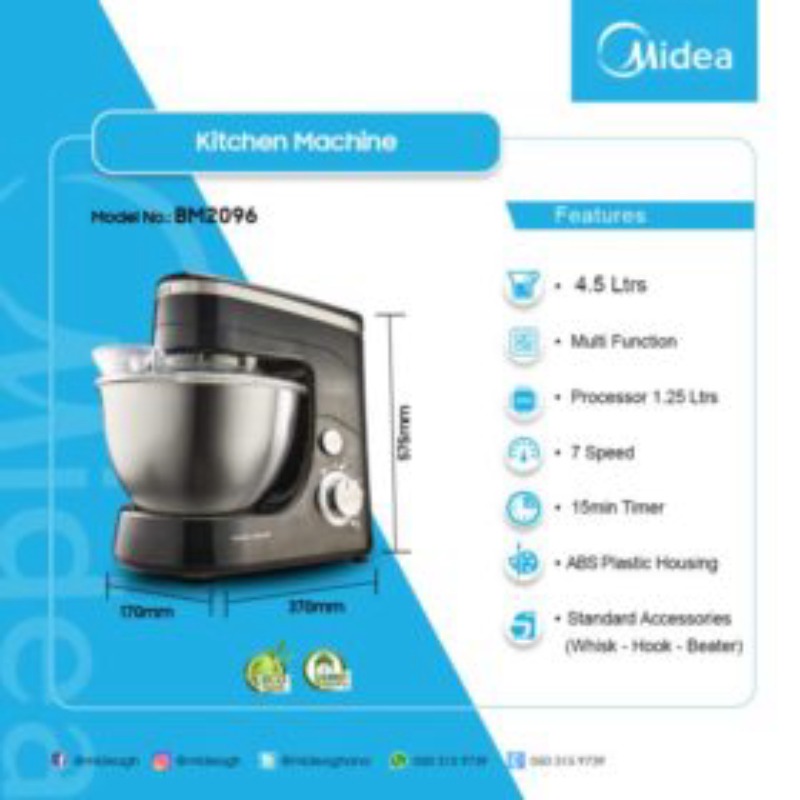 KITCHEN MACHINE 4.5LTR