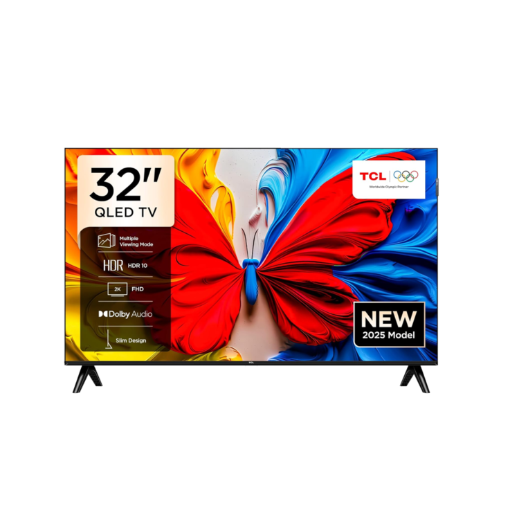 TCL 32”  QLED-FHD SMART ANDROID (32S5K)
