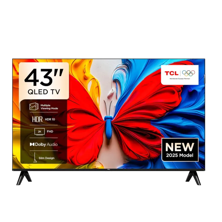 TCL 43” QLED-FHD SMART ANDROID(32S5K)