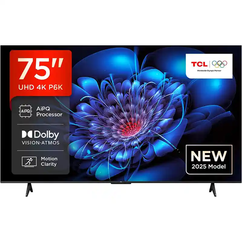 TCL 75” UHD 4K SMART ANDROID (75P6L)