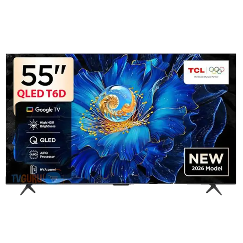 TCL 55” QLED PRO 4K SMART ANDROID (55T6D)