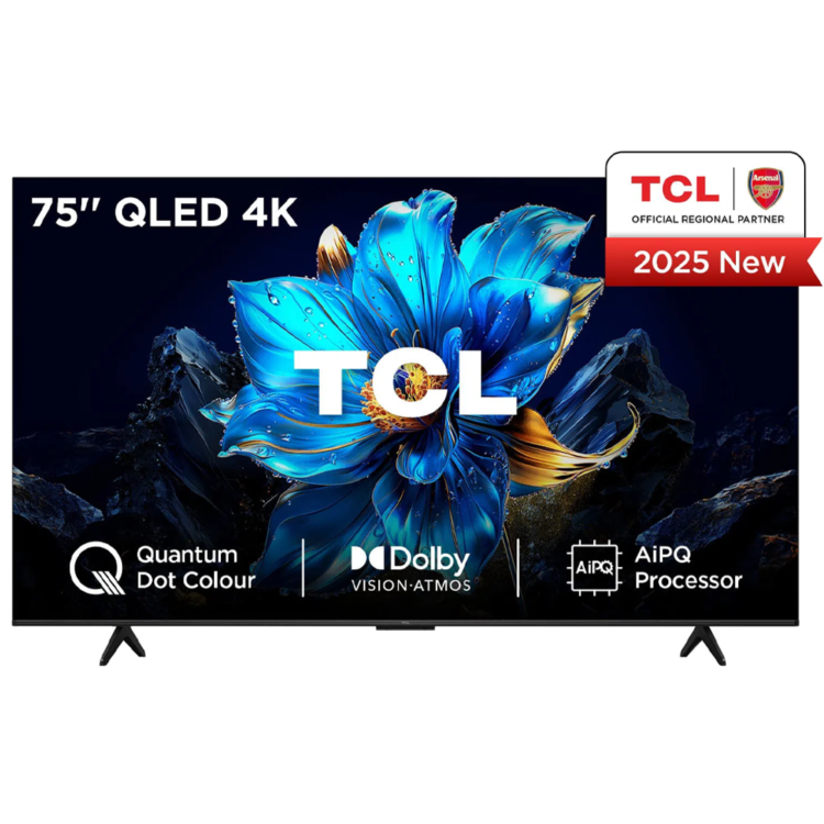 TCL 75” QLED PRO 4K SMART ANDROID(75P7K)