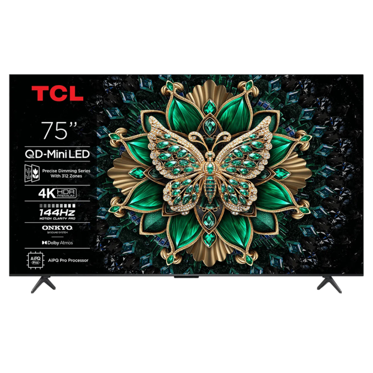 TCL 75” QD-MINI LED 4K (75C6K)