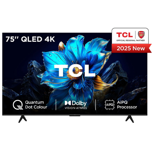TCL 75” QLED PRO 4K SMART ANDROID(75P7K)
